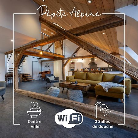 Superbe Loft - Situ Sur La Place Centrale 巴斯洛内特 外观 照片