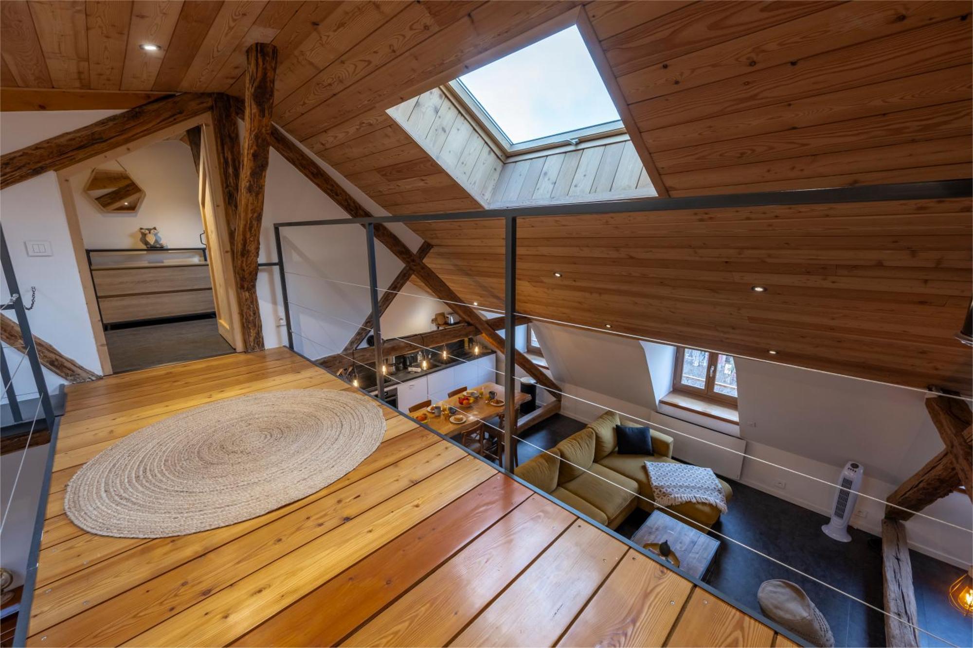 Superbe Loft - Situ Sur La Place Centrale 巴斯洛内特 外观 照片