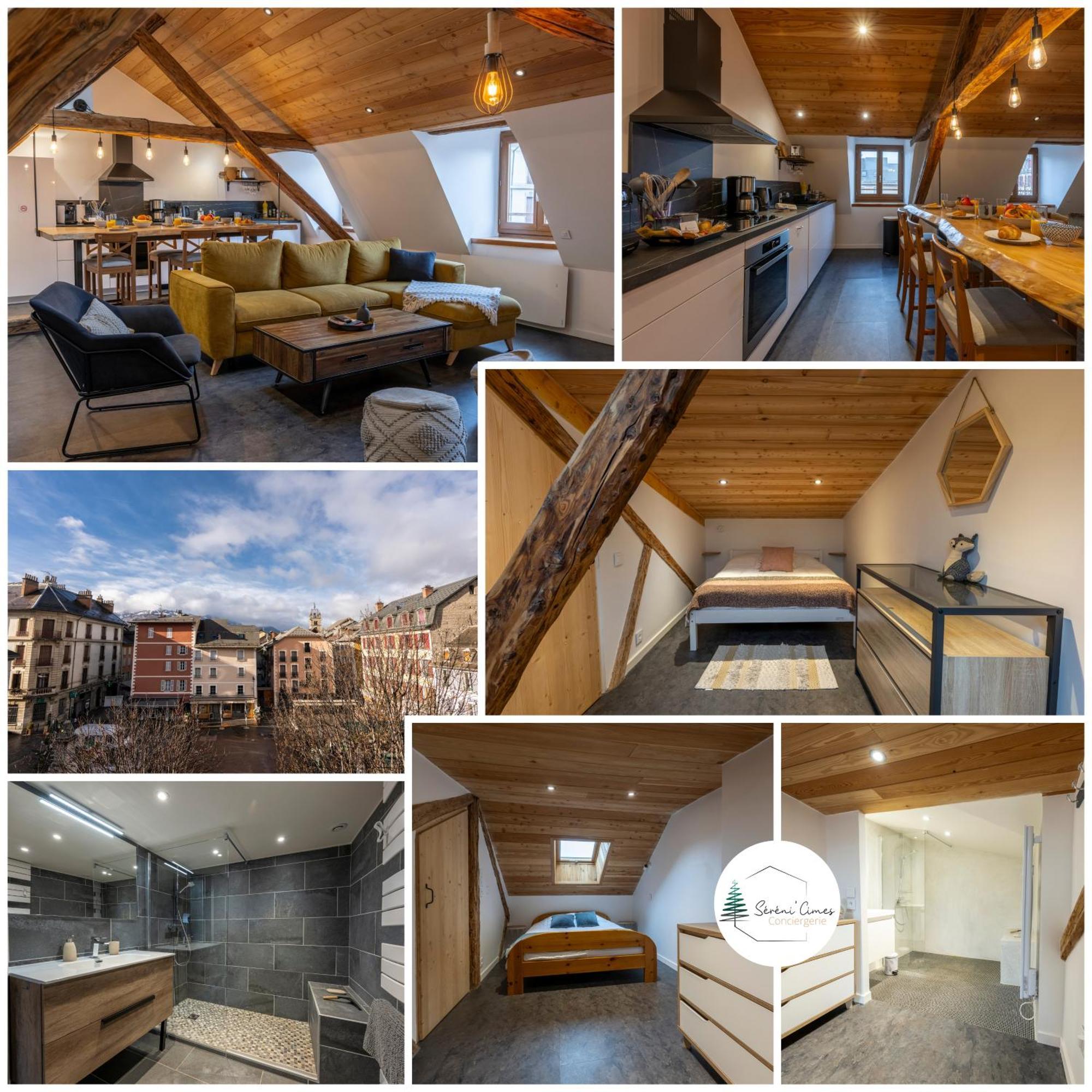 Superbe Loft - Situ Sur La Place Centrale 巴斯洛内特 外观 照片